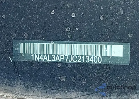 2018 Nissan Altima 2.5 Sv из США, поврежденный, VIN 1N4AL3AP7JC213400